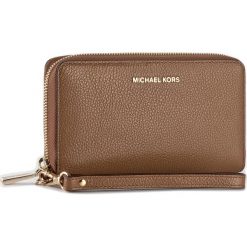 Duży Portfel Damski MICHAEL MICHAEL KORS - Mercer 32F6GM9E3L Acorn. Brązowe portfele damskie MICHAEL Michael Kors, ze skóry. Za 479,00 zł.