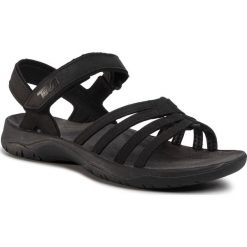 Sandały TEVA - Elzada Sandal Lea 1099273 Blk. Czarne klapki damskie Teva, bez wzorów, ze skóry, bez obcasa. W wyprzedaży za 299,00 zł.