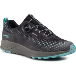 Buty ICEBUG - Newrun W Rb9 Gtx GORE-TEX G18002-0A Black/JadeMist. Czarne buty sportowe damskie Icebug, bez wzorów, z tworzywa sztucznego, sportowe, do biegania, gore-tex. Za 649,00 zł.