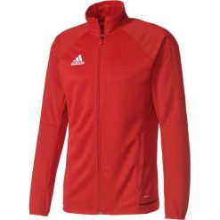 Bluzy męskie: Adidas Bluza treningowa Tiro 17 Czerwona, Rozmiar M (BQ2710*M)