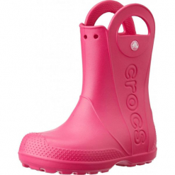 Buty dziecięce Handle Rain Boot candy pink r. 27 (12803). Różowe buciki niemowlęce Crocs. Za 100,95 zł.
