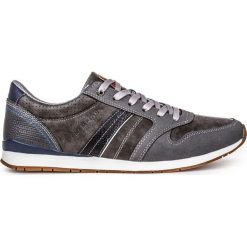 Buty sportowe męskie: BUTY MĘSKIE SPORTOWE SNEAKERSY T106 – SZARY