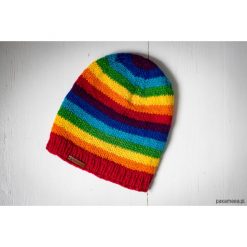 Czapka wełniana z polarem handmade Feltiness. Szare czapki zimowe damskie marki Pakamera, z polaru. Za 72,00 zł.