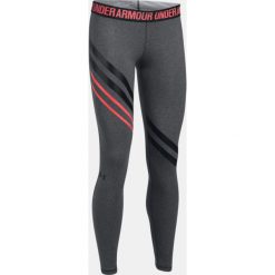 Legginsy sportowe damskie: Under Armour Legginsy damskie Favourite Engineered Leggings szaro-różowe r. XS (1303334-091)