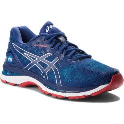 Buty ASICS - Gel-Nimbus 20 T800N Blue Print/Race Blue 400. Niebieskie buty do biegania męskie marki Asics, z materiału. W wyprzedaży za 529,00 zł.