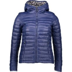 Kurtka dwustronna w kolorze niebiesko-czarno-białym. Niebieskie kurtki damskie marki Cashmere & Jackets, s, bez wzorów, bez kaptura. W wyprzedaży za 200,95 zł.
