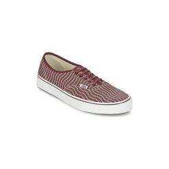 Buty Vans AUTHENTIC. Czerwone trampki męskie Vans, bez wzorów, bez zapięcia. Za 263,20 zł.