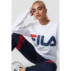 FILA Bluza Classic Logo - White. Białe bluzy rozpinane damskie Fila, s, z długim rękawem, długie. Za 202,95 zł.