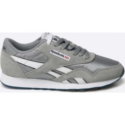 Reebok Classic - Buty cl nylon. Szare buty sportowe męskie Reebok Classic, ze skóry, bez zapięcia, reebok classic. W wyprzedaży za 239,90 zł.
