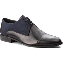 Półbuty GINO ROSSI - Chiasso MPV873-166-5JAG-9957-0 99/59. Niebieskie buty wizytowe męskie Gino Rossi, bez wzorów, ze skóry, eleganckie, bez zapięcia. W wyprzedaży za 219,00 zł.