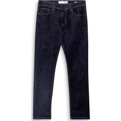 Dżinsy - Slim fit - w kolorze granatowym. Niebieskie jeansy męskie Esprit Man, m, w paski, klasyczne. W wyprzedaży za 99,95 zł.