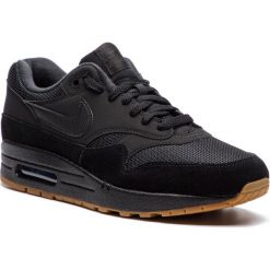 Buty NIKE - Air Max 1 AH8145 007 Black/Black/Black. Czarne sneakersy męskie Nike, z zamszu, bez zapięcia, nike air max. W wyprzedaży za 479,00 zł.