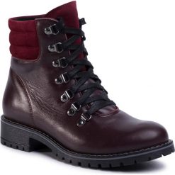 Trapery BALDACCINI - 963000-L Negril Amarone/Bordo/W. Czerwone trapery damskie Baldaccini, ze skóry, klasyczne, bez obcasa, bez zapięcia. W wyprzedaży za 239,00 zł.
