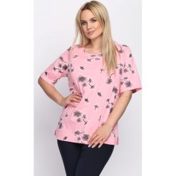 Różowy T-shirt Sunflower. Czerwone t-shirty damskie Born2be, l. Za 29,99 zł.