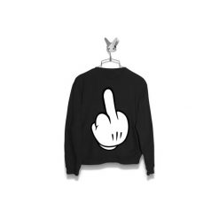 Bluza Fuck Męska. Czarne bluzy damskie Failfake, s, bez wzorów, bez kołnierzyka, bez rękawów, bez kaptura. Za 170,00 zł.