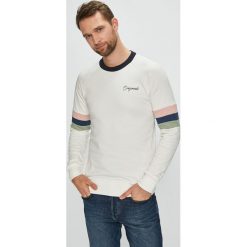 Jack & Jones - Bluza. Szare bejsbolówki męskie Jack & Jones, l, z nadrukiem, z bawełny, bez kaptura. W wyprzedaży za 139,90 zł.