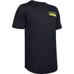 Under Armour Baseline Photoreal Koszulka Czarny. Czarne podkoszulki męskie Under Armour, m, z nadrukiem, z bawełny, bez kołnierzyka, krótkie. Za 137,95 zł.