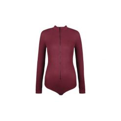 Body Guess W63PZZK49P1. Czerwone skarpetki damskie Guess, z aplikacjami. Za 149,00 zł.