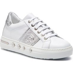 Sneakersy BALDININI - 998022XMOST9006XXKBX Bianco/Starter Arg. Białe półbuty damskie Baldinini, ze skóry. W wyprzedaży za 799,00 zł.