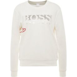 BOSS CASUAL TACASUAL Bluza open white. Białe bluzy rozpinane damskie BOSS Casual, l, z bawełny. Za 419,00 zł.