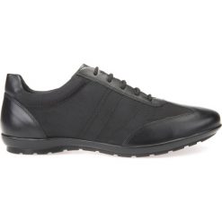 Geox Symbol Tenisówki Czarny. Czarne trampki męskie Geox, bez wzorów, ze skóry, bez zapięcia. Za 619,95 zł.
