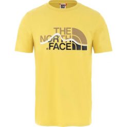 Koszulka The North Face Mountain Line T0A3G2ZBJ. Żółte koszulki męskie The North Face, m, bez wzorów, bez kołnierzyka, bez rękawów. Za 117,99 zł.
