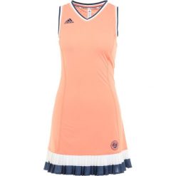 Adidas Performance ROLAND GARROS DRESS SET Sukienka sportowa chalk coral. Pomarańczowe sukienki sportowe marki adidas Performance, xs, z elastanu, sportowe. W wyprzedaży za 399,20 zł.