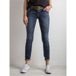 Spodnie damskie jeansowe jeansy z haftami wĄskie m. Jeansy damskie Merg Selection, m, z haftami, z bawełny. Za 69,00 zł.