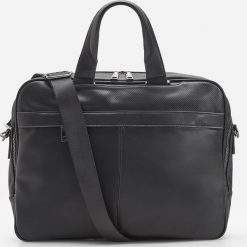 Torba aktówka na laptop - Czarny. Czarne aktówki męskie Reserved, bez wzorów. Za 199,99 zł.