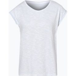 Esprit Casual - T-shirt damski, niebieski. Niebieskie t-shirty damskie marki Esprit Casual, l, w paski, casualowe, bez kołnierzyka. Za 59,95 zł.