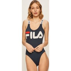 Fila - Strój kąpielowy. Czarne stroje kąpielowe damskie Fila, xs, z nadrukiem, z elastanu. W wyprzedaży za 179,90 zł.