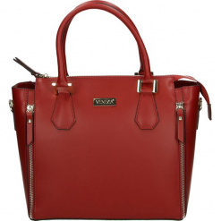 Torba - 4-91B-O R ROS. Żółte torebki klasyczne damskie Venezia, ze skóry. Za 379,00 zł.