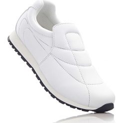 Buty sportowe damskie: Buty sportowe wsuwane bonprix biały