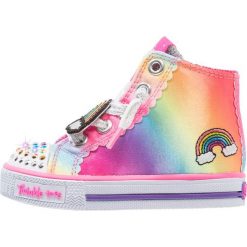 Skechers SHUFFLES PATCH PARTY Tenisówki i Trampki wysokie multicolor. Szare trampki chłopięce Skechers, z materiału. Za 219,00 zł.