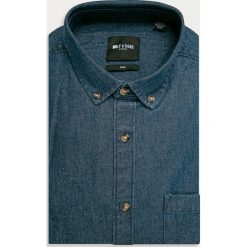 Only & Sons - Koszula jeansowa. Szare koszule męskie Only & Sons, s, bez wzorów, z bawełny, casualowe, button down, z długim rękawem. Za 129,90 zł.