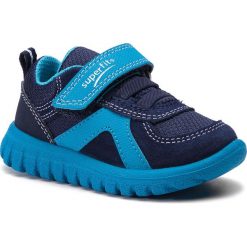 Sneakersy SUPERFIT - 4-09192-80 M Blau. Niebieskie trampki chłopięce Superfit, bez wzorów, z weluru, na rzepy. W wyprzedaży za 159,00 zł.