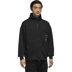 MĘSKA BLUZA Z KAPTUREM ID (L). Bluzy męskie Adidas, m, bez wzorów, z poliesteru, z kapturem, bez rękawów, z kapturem. W wyprzedaży za 249,99 zł.