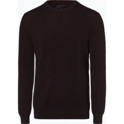 Nils Sundström - Sweter męski, szary. Szare swetry klasyczne męskie marki Nils Sundström, xxl, z dzianiny, klasyczne, z klasycznym kołnierzykiem. Za 129,95 zł.