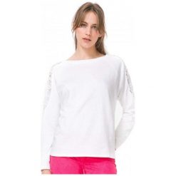 Bluzy damskie: Desigual Bluza Damska Mansion Xs Biały