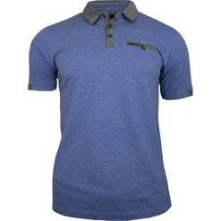 Koszulka Polo, Niebieska z Kieszonką -100% BAWEŁNA- Chiao, Męska, Krótki Rękaw TSCHIAOM3201PSblue. Niebieskie koszulki męskie Chiao, m, bez wzorów, z bawełny, polo, z krótkim rękawem, krótkie. W wyprzedaży za 59,00 zł.