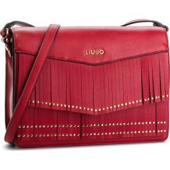 Torebka LIU JO - M Crossbody Brera N68192 E0031 Red 91656. Czerwone listonoszki damskie marki Liu Jo, ze skóry ekologicznej, zdobione. Za 599,00 zł.