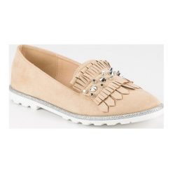 Mokasyny damskie: Eleganckie zamszowe mokasyny Forever Folie