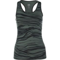 Casall RACERBACK Koszulka sportowa khaki wave. Zielone t-shirty damskie marki Casall, z elastanu. Za 209,00 zł.