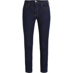 GAP SCULPT SKINNY SOFT RINSE Jeans Skinny Fit dark blue. Niebieskie jeansy damskie relaxed fit marki GAP, z bawełny. Za 289,00 zł.