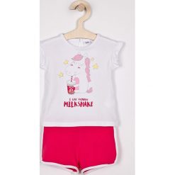 Spodnie dresowe dziewczęce: Blukids – Komplet dziecięcy 74-98 cm