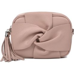 RobertaM torebka crossbody różowa. Różowe torebki klasyczne damskie Robertam, bez wzorów, eleganckie, bez dodatków. Za 359,00 zł.