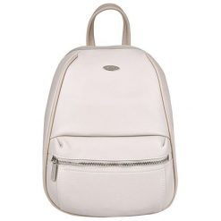 David Jones Damski Plecak Cream Y Grey cm5063a. Szare plecaki damskie marki David Jones, bez wzorów, eleganckie. Za 167,00 zł.