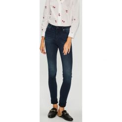 Morgan - Jeansy. Niebieskie jeansy damskie skinny marki Morgan, z elastanu. W wyprzedaży za 129,90 zł.