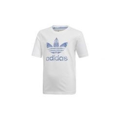 T-shirty z krótkim rękawem Dziecko adidas Koszulka Culture Clash. Białe bluzki dziewczęce marki Adidas, z krótkim rękawem. Za 89,95 zł.