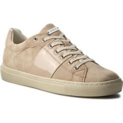 Sneakersy GEOX - D Trysure E D724CE 021HH C8182 Naturalny. Brązowe półbuty damskie Geox, z zamszu. W wyprzedaży za 269,00 zł.